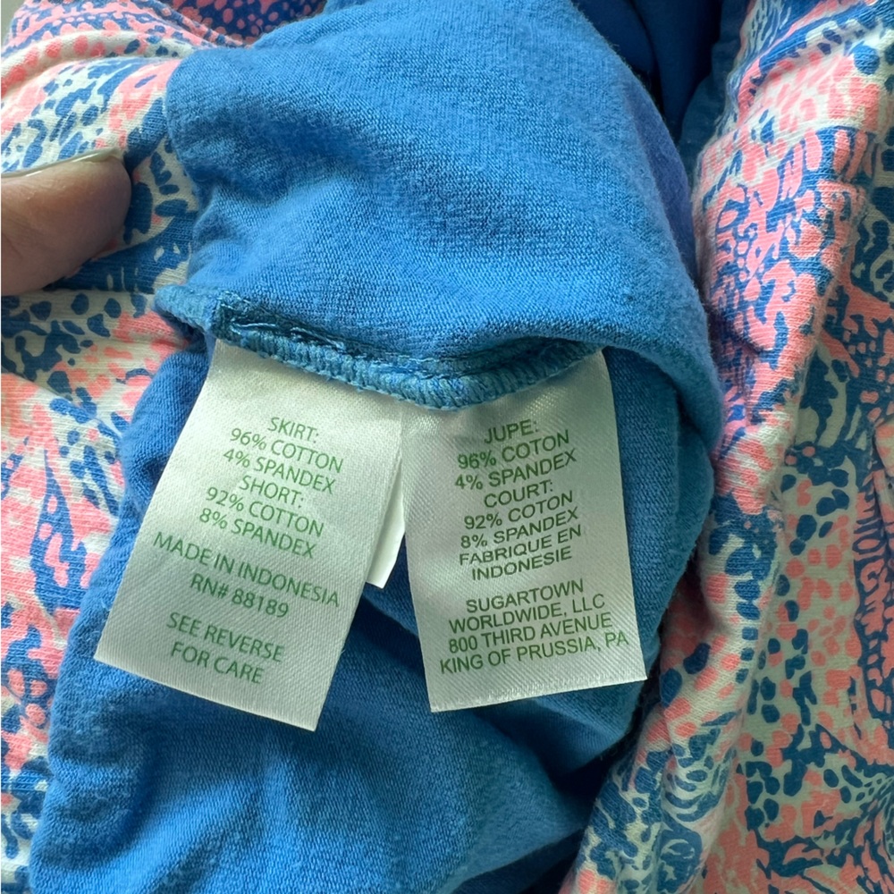 Lilly Pulitzer Alligator Pattern Mini Skorts With… - image 7